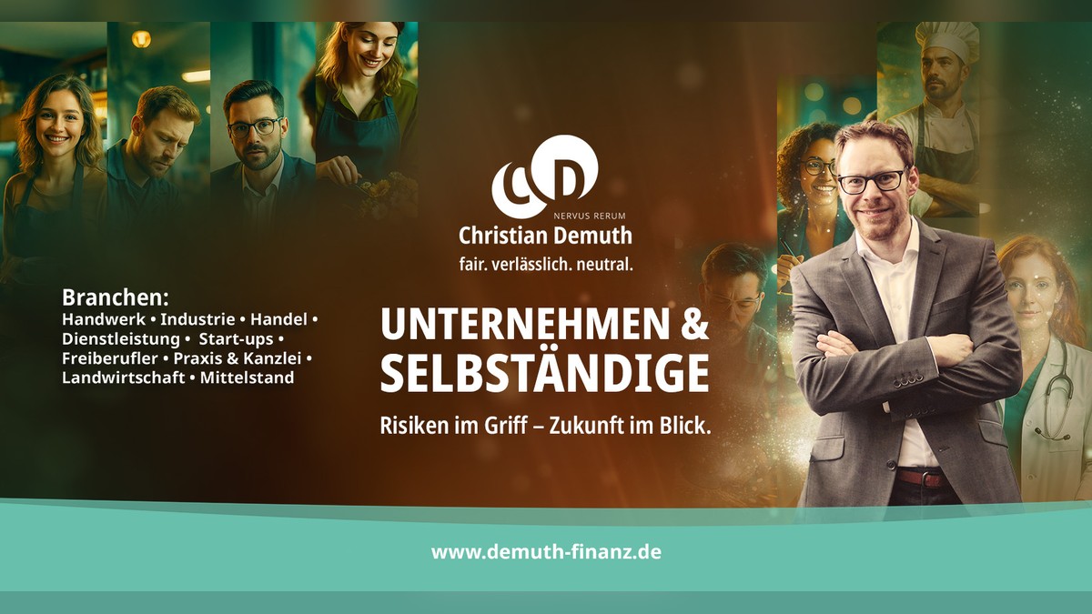 Demuth Gesundheit & Gewerbe Kampagne 2025
