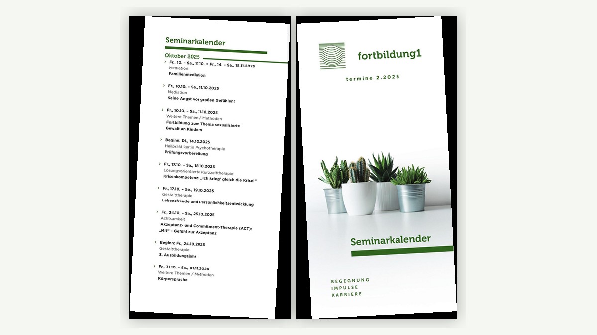 Fortbildung 1 Programmflyer 2025
